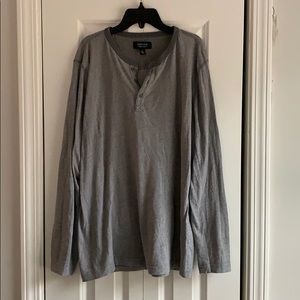 Men’s Long Sleeve Henley Shirt